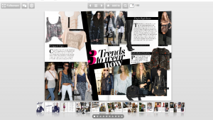 Glossy magazine